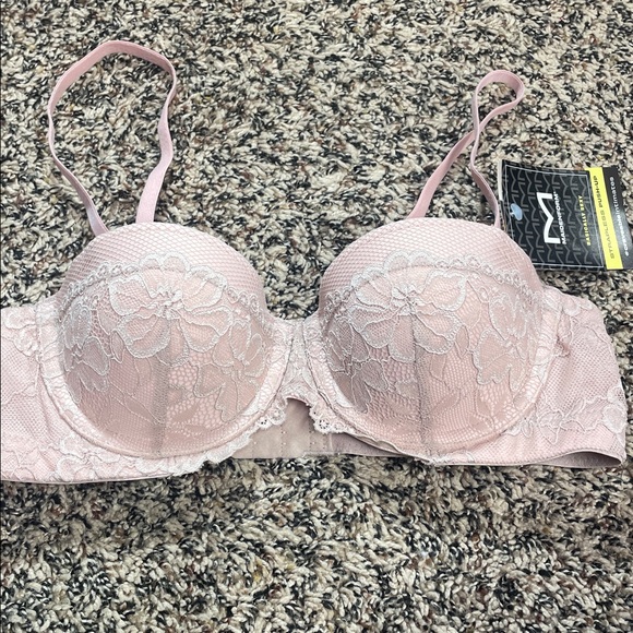 Maidenform Other - 🆕 Maidenform Pink Lace Push Up Bra Size 34A | NWT